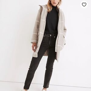 Windowpane Lynnford Coat in Undyed Insuluxe Fabric- Medium $185 - Worn once